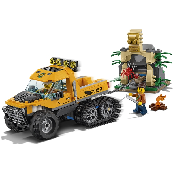 60159 LEGO City Junglemission Hjul Bæltekøretøj (Billede 4 af 9)