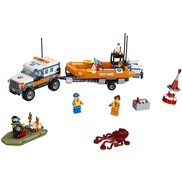 60165 LEGO City Firhjulstrukket Udrykningsenhed (Billede 3 af 9)