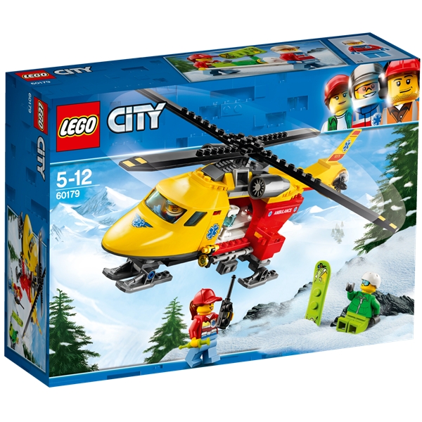 60179 LEGO City Ambulancehelikopter (Billede 1 af 4)