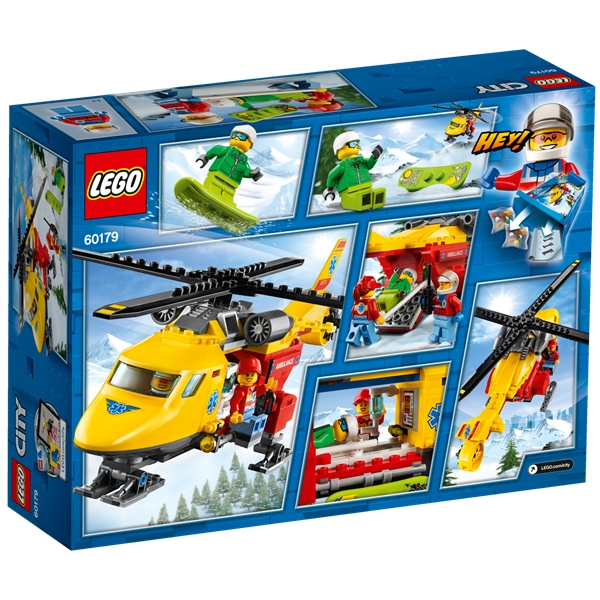 60179 LEGO City Ambulancehelikopter (Billede 2 af 4)