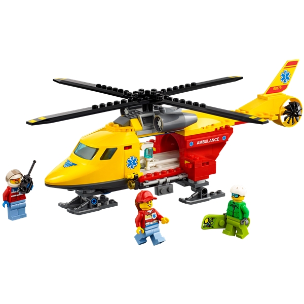 60179 LEGO City Ambulancehelikopter (Billede 3 af 4)