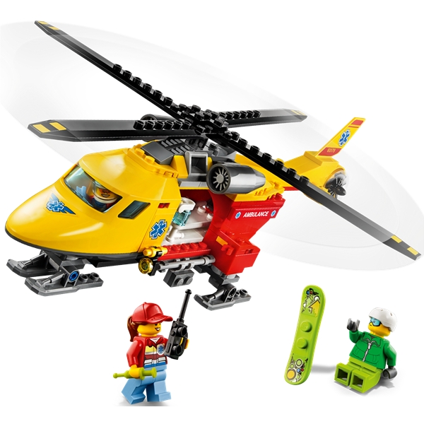 60179 LEGO City Ambulancehelikopter (Billede 4 af 4)