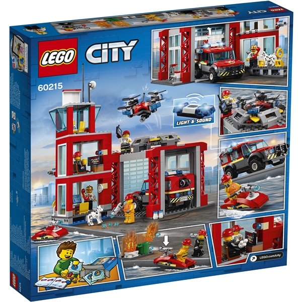 60215 LEGO City Brandstation (Billede 2 af 5)