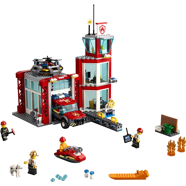 60215 LEGO City Brandstation (Billede 3 af 5)