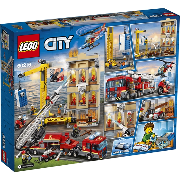 60216 LEGO City Midtbyens Brandvæsen (Billede 2 af 5)