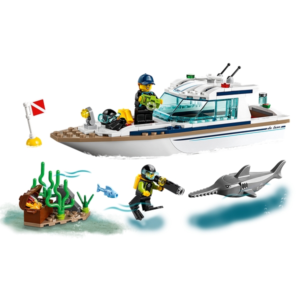 60221 LEGO City Dykker-yacht (Billede 4 af 5)