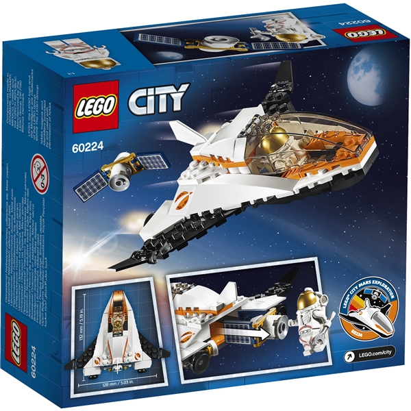 60224 LEGO® City Space Port Satellitservicemission (Billede 2 af 3)