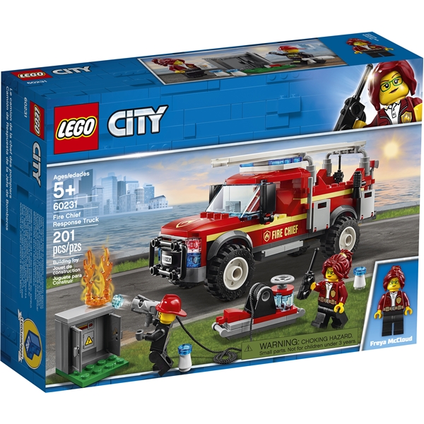60231 LEGO® City Town Brandchefens Pionervogn (Billede 1 af 3)