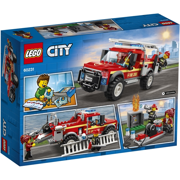 60231 LEGO® City Town Brandchefens Pionervogn (Billede 2 af 3)