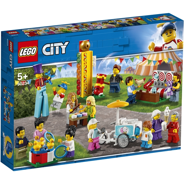 60234 LEGO® City Town Figursæt - Forlystelsespark (Billede 1 af 3)