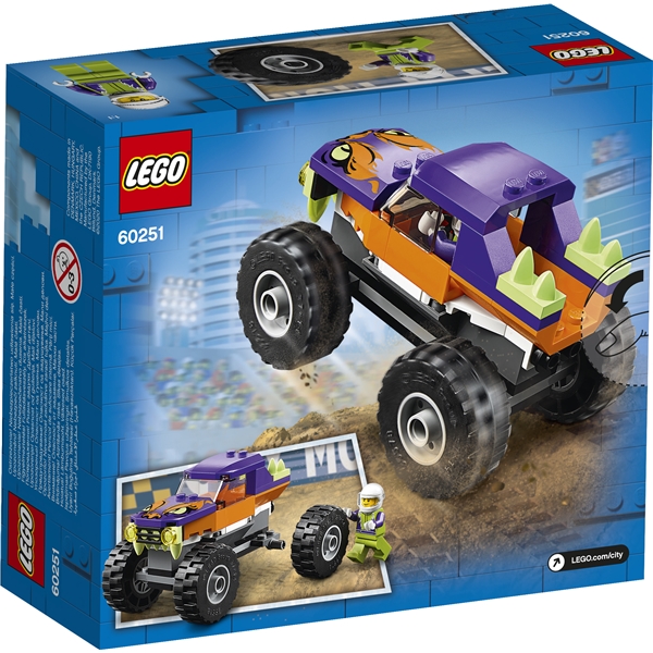 60251 LEGO City Great Vehicles Monstertruck (Billede 2 af 3)