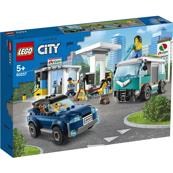 60257 LEGO City Turbo Wheels Servicestation (Billede 1 af 3)