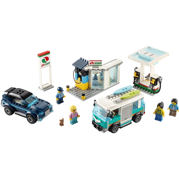 60257 LEGO City Turbo Wheels Servicestation (Billede 3 af 3)
