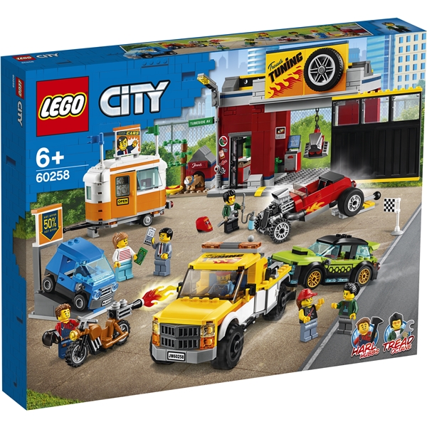 60258 LEGO City Turbo Wheels Motorværksted (Billede 1 af 3)