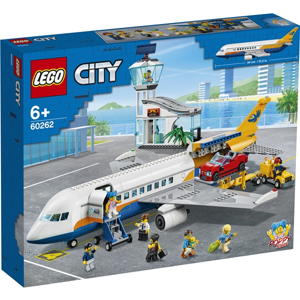 60262 LEGO City Passagerfly (Billede 1 af 6)