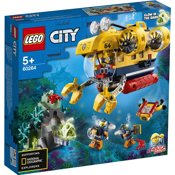 60264 LEGO City Oceans Havudforsknings-ubåd (Billede 1 af 6)