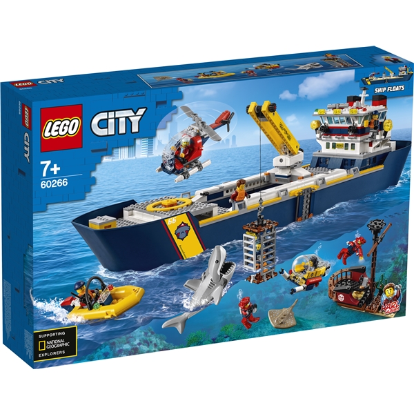 60266 LEGO City Oceans Havudforskningsskib (Billede 1 af 10)