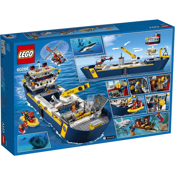 60266 LEGO City Oceans Havudforskningsskib (Billede 2 af 10)