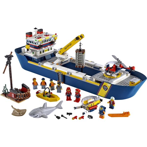60266 LEGO City Oceans Havudforskningsskib (Billede 3 af 10)