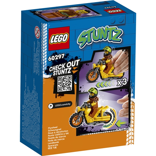 60297 LEGO City Stuntz Nedrivning-stuntmotorcykel (Billede 2 af 3)