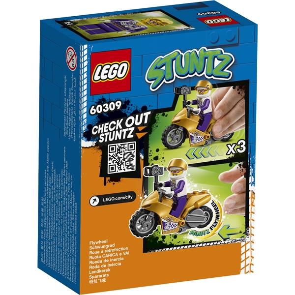 60309 LEGO City Stuntz Selfie-Stuntmotorcykel (Billede 2 af 3)