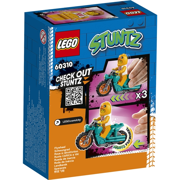 60310 LEGO City Stuntz Kylling-Stuntmotorcykel (Billede 2 af 6)