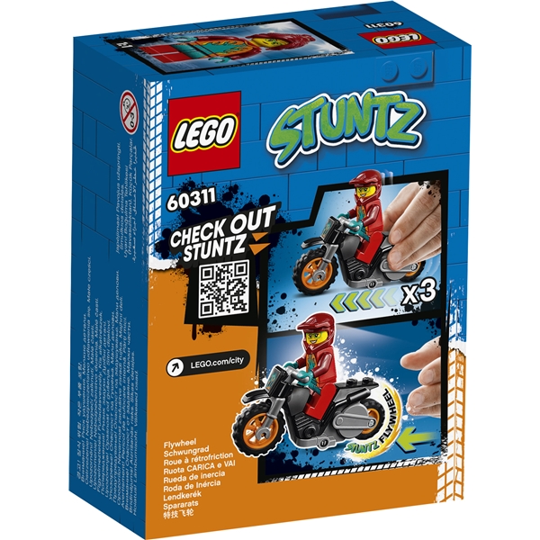 60311 LEGO City Stuntz Ild-Stuntmotorcykel (Billede 2 af 6)