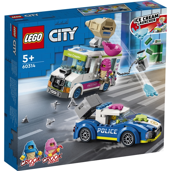 60314 LEGO City Police Politijagt med Isbil (Billede 1 af 5)