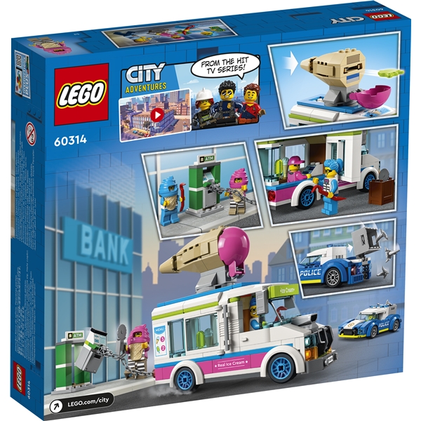 60314 LEGO City Police Politijagt med Isbil (Billede 2 af 5)
