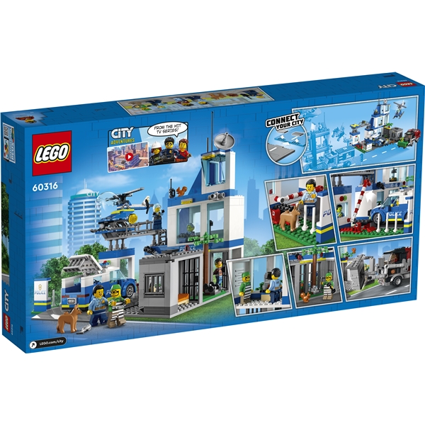 Dominerende struktur ting 60316 LEGO City Police Politistation - LEGO City - LEGO | Shopping4net