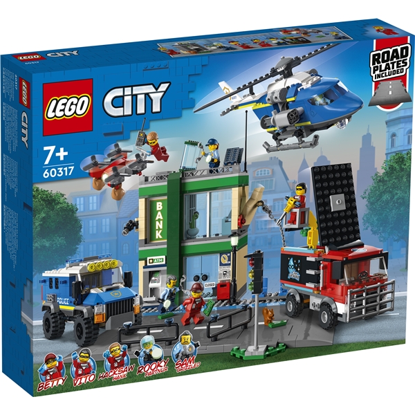 60317 LEGO City Police Politijagt ved Banken (Billede 1 af 5)