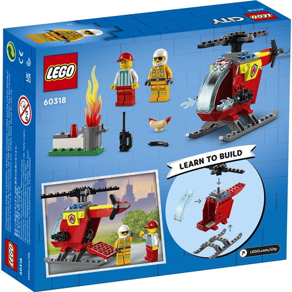 60318 LEGO City Fire Brandslukningshelikopter (Billede 2 af 5)
