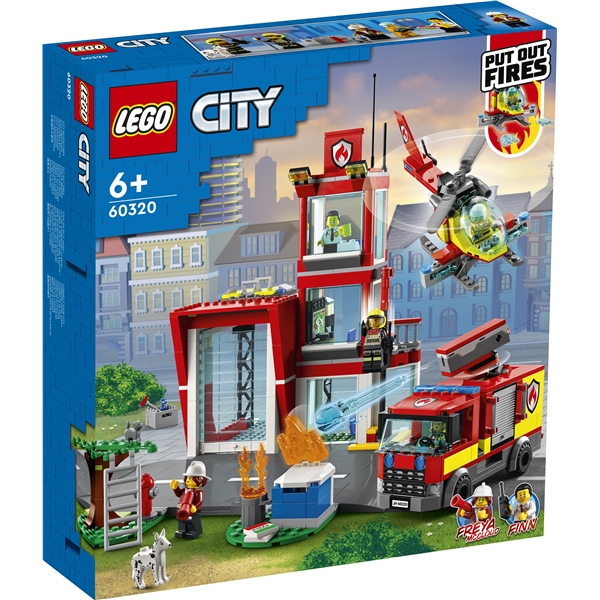 60320 LEGO City Fire Brandstation (Billede 1 af 6)