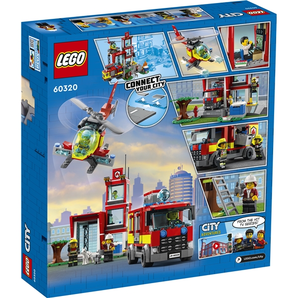 60320 LEGO City Fire Brandstation (Billede 2 af 6)