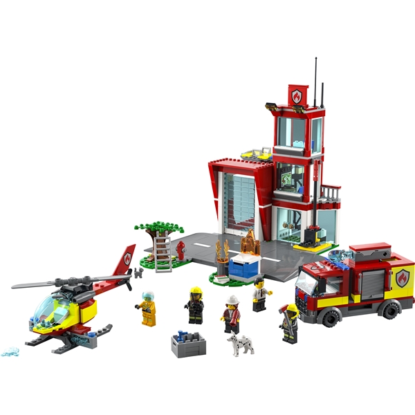 60320 LEGO City Fire Brandstation (Billede 3 af 6)