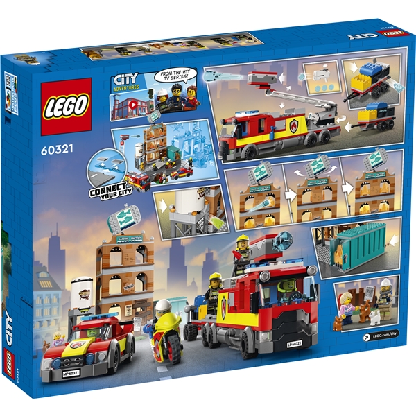 60321 LEGO City Fire Brandkorps (Billede 2 af 5)