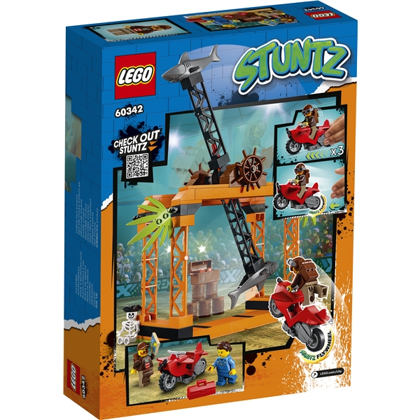 60342 LEGO City Stuntz Stuntudfordring Hajangreb (Billede 2 af 6)