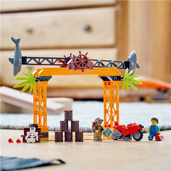 60342 LEGO City Stuntz Stuntudfordring Hajangreb (Billede 6 af 6)