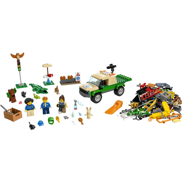 60353 LEGO City Redningsmissioner for Vilde Dyr (Billede 3 af 6)