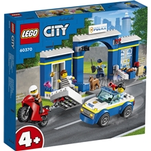 60370 LEGO City Skurkejagt ved Politistationen