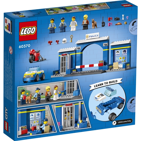 60370 LEGO City Skurkejagt ved Politistationen (Billede 2 af 6)