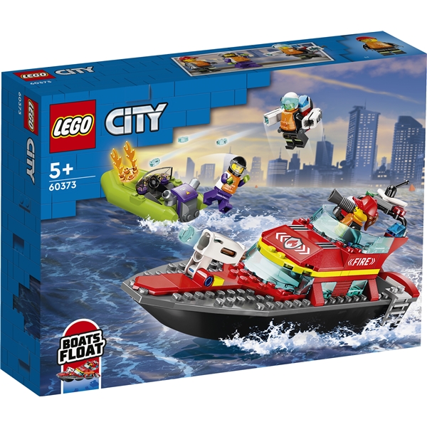 60373 LEGO City Brandvæsnets Redningsbåd (Billede 1 af 6)