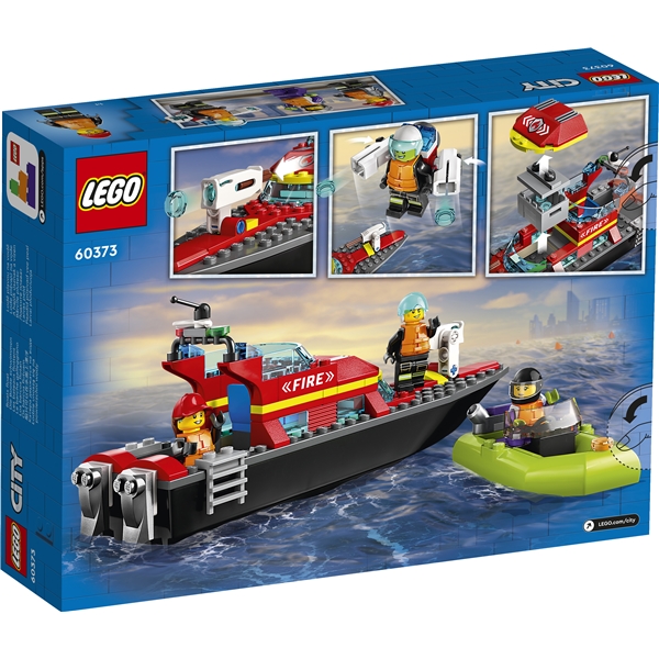 60373 LEGO City Brandvæsnets Redningsbåd (Billede 2 af 6)