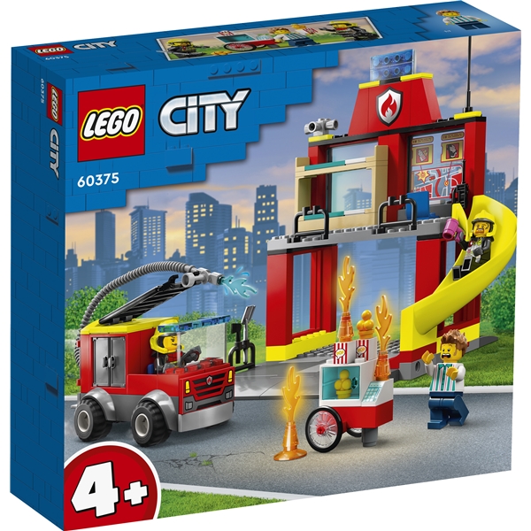 60375 LEGO City Brandstation og Brandbil (Billede 1 af 6)