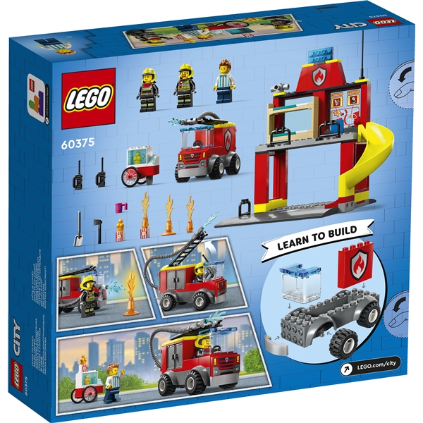 60375 LEGO City Brandstation og Brandbil (Billede 2 af 6)