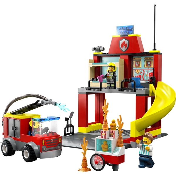 60375 LEGO City Brandstation og Brandbil (Billede 3 af 6)