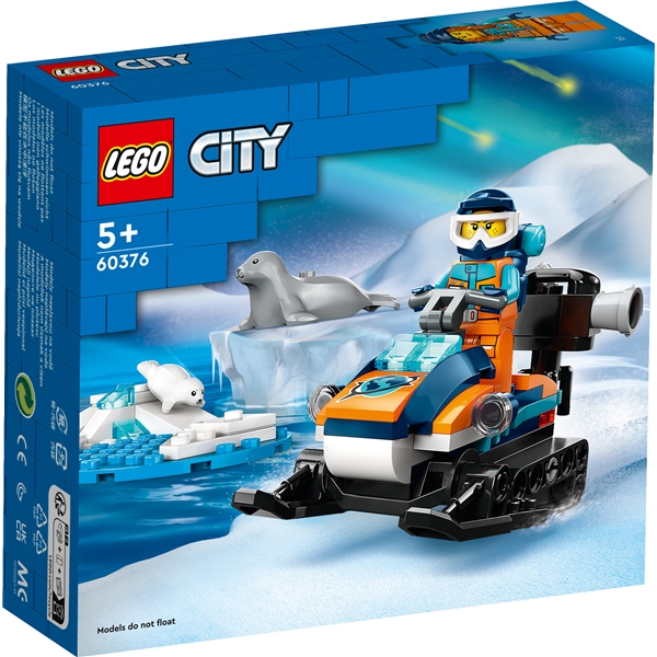 60376 LEGO City Polarforsker-Snescooter (Billede 1 af 5)