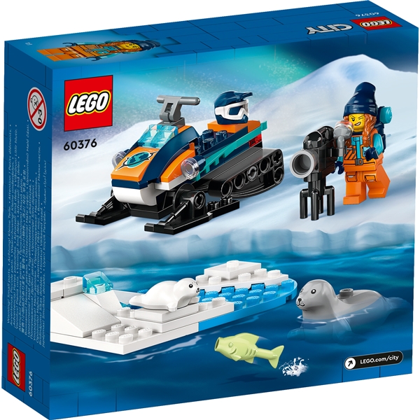 60376 LEGO City Polarforsker-Snescooter (Billede 2 af 5)