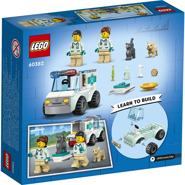 60382 LEGO City Dyrlæge-Redningsvogn (Billede 2 af 6)