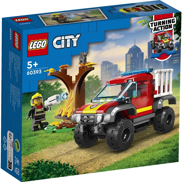 60393 LEGO City Firhjulstrukket Redningsvogn (Billede 1 af 6)